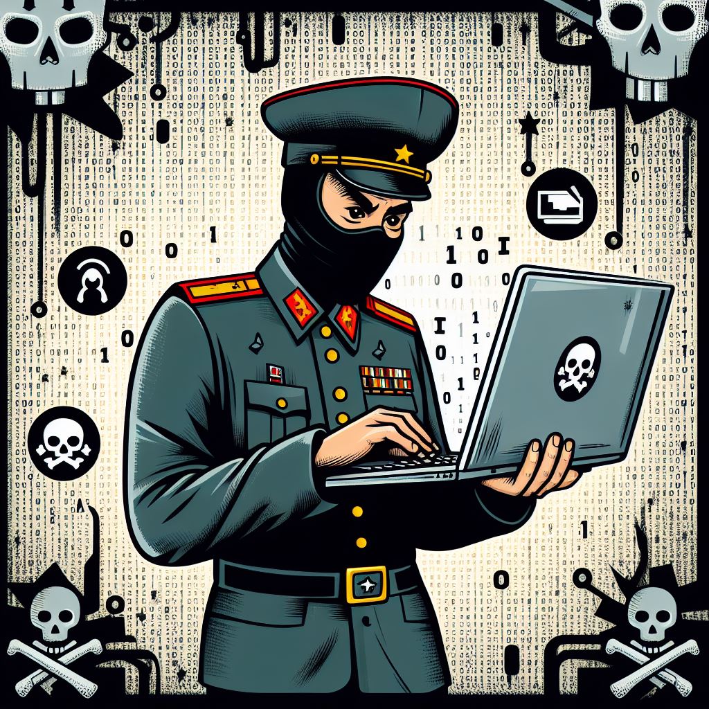 Could North Korean hackers be targeting Sony in 2023? (Image generated by AI) 